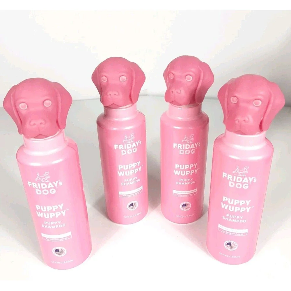Friday’s Dog Puppy Wuppy Puppy Shampoo 12 oz Tear Free Hypoallergenic Lot of